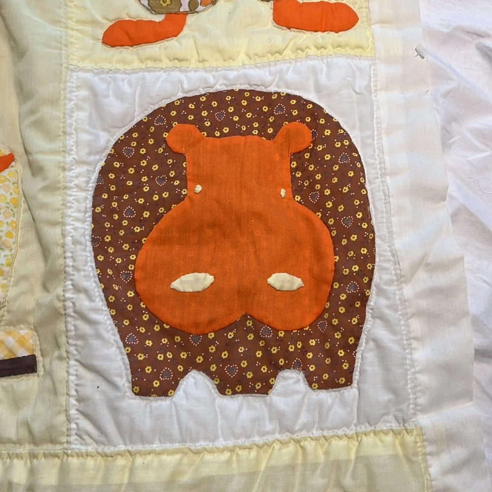 Handmade Baby Quilted Blanket - Picture 11 of 14